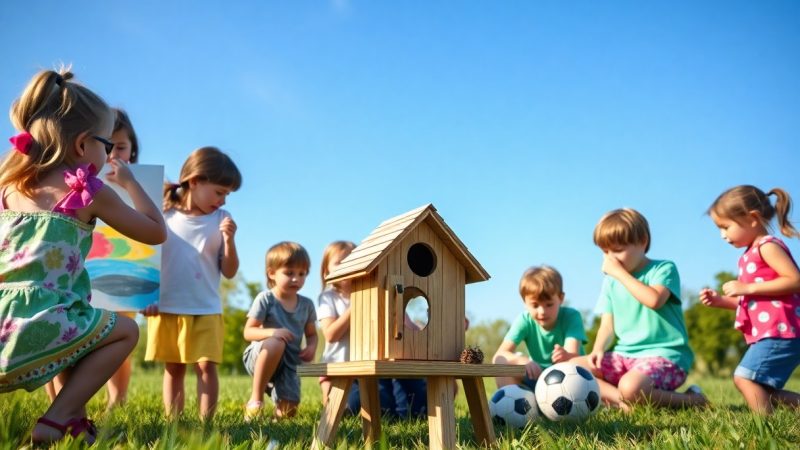 Attività ricreative formative per bambini durante le vacanze estive