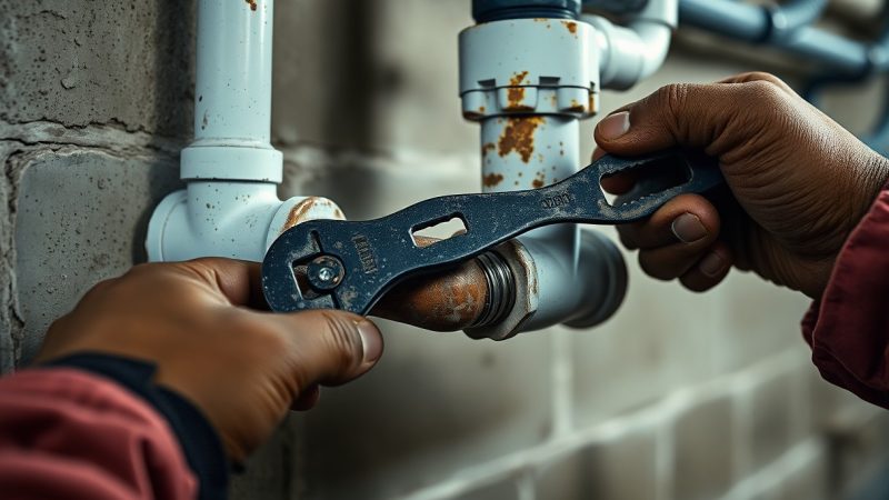 Guida rapida alla sostituzione di tubi e raccordi idraulici danneggiati