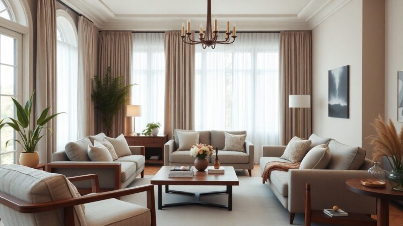 Come scegliere colori e tessuti per un arredamento senza tempo