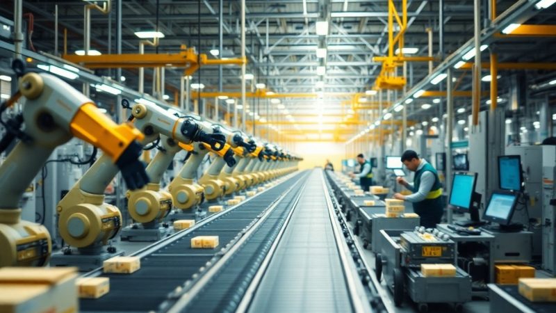 Vantaggi dell’automazione industriale per aumentare la produttività aziendale