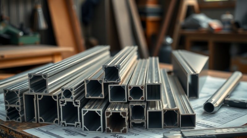 Guida ai profilati in alluminio – forme e impieghi tipici